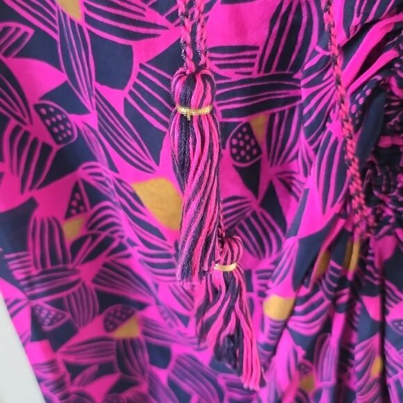 Anthropologie Megan Park  100% Silk Dress coverup Size 8 US - Picture 4 of 7